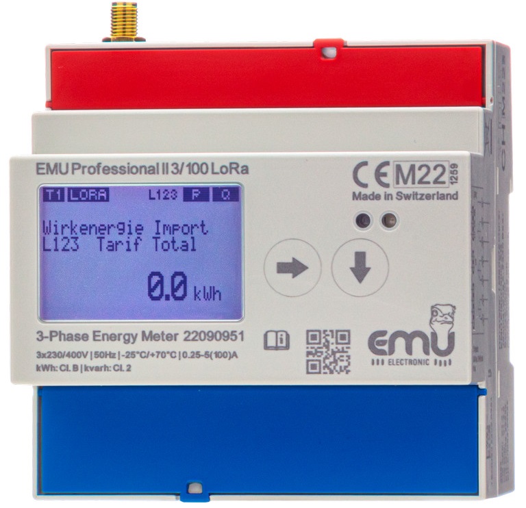 EMU Professional 3/100 mit LoRa Schnittstelle