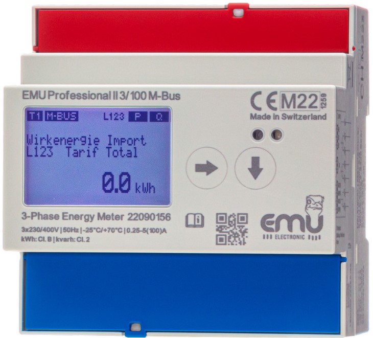 EMU Professional 3-100 M-Bus Energiezähler